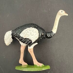 Vintage Britains ltd Animal Ostrich 1972  2.4"Collectible Figure